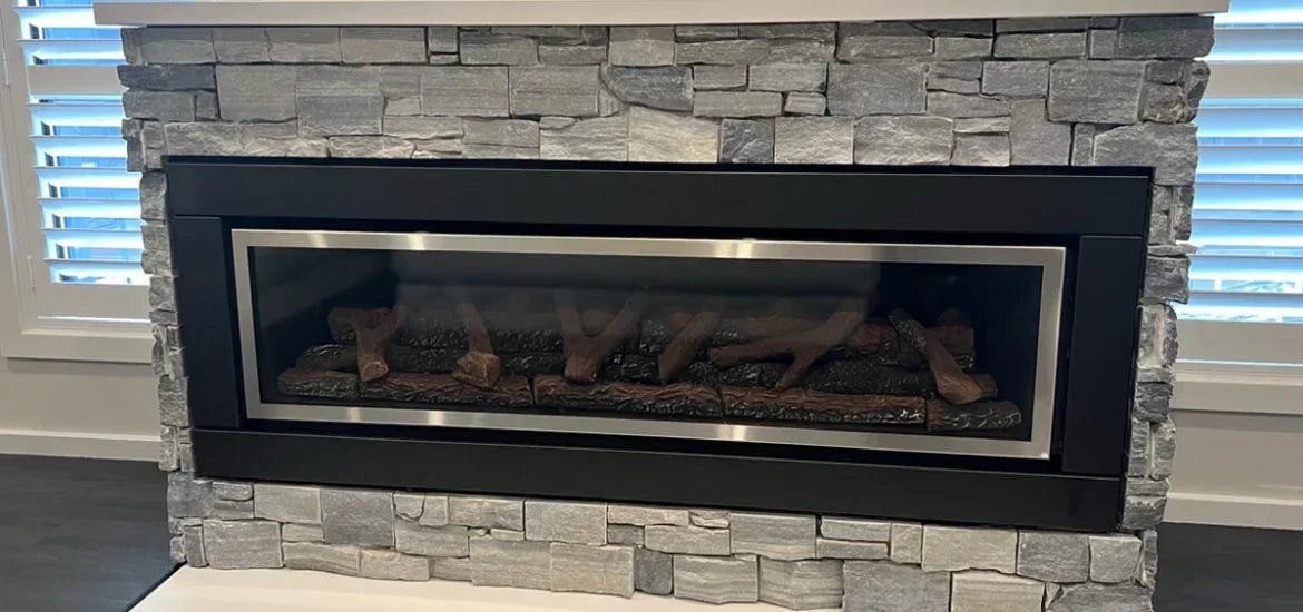 Stop Stressing about fireplace! Wall Cladding Series - Stone Centre