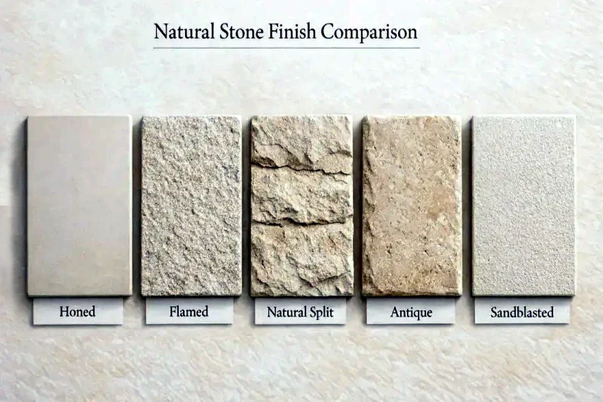 A Simple Guide to All the Natural Stone Finishes