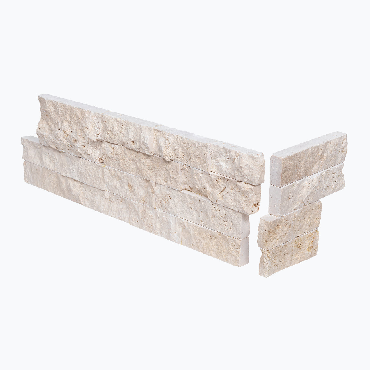 Casa Blanca Stacked Stone Walling
