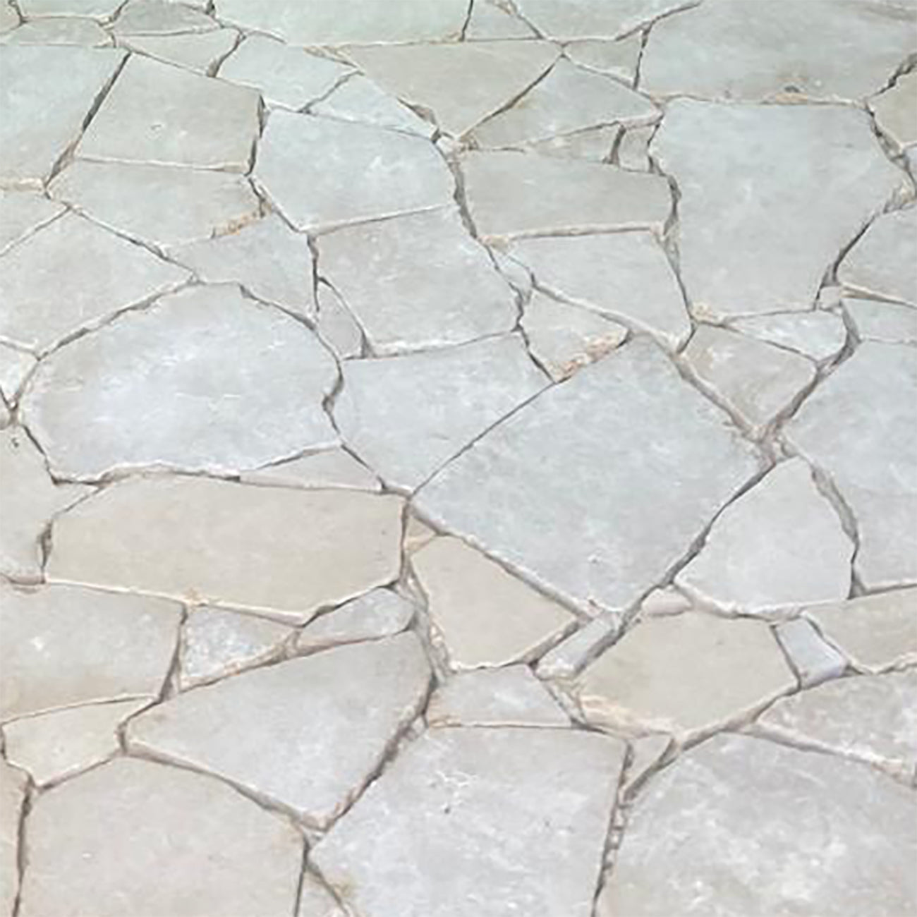 Cresme Limestone Crazy Pavers