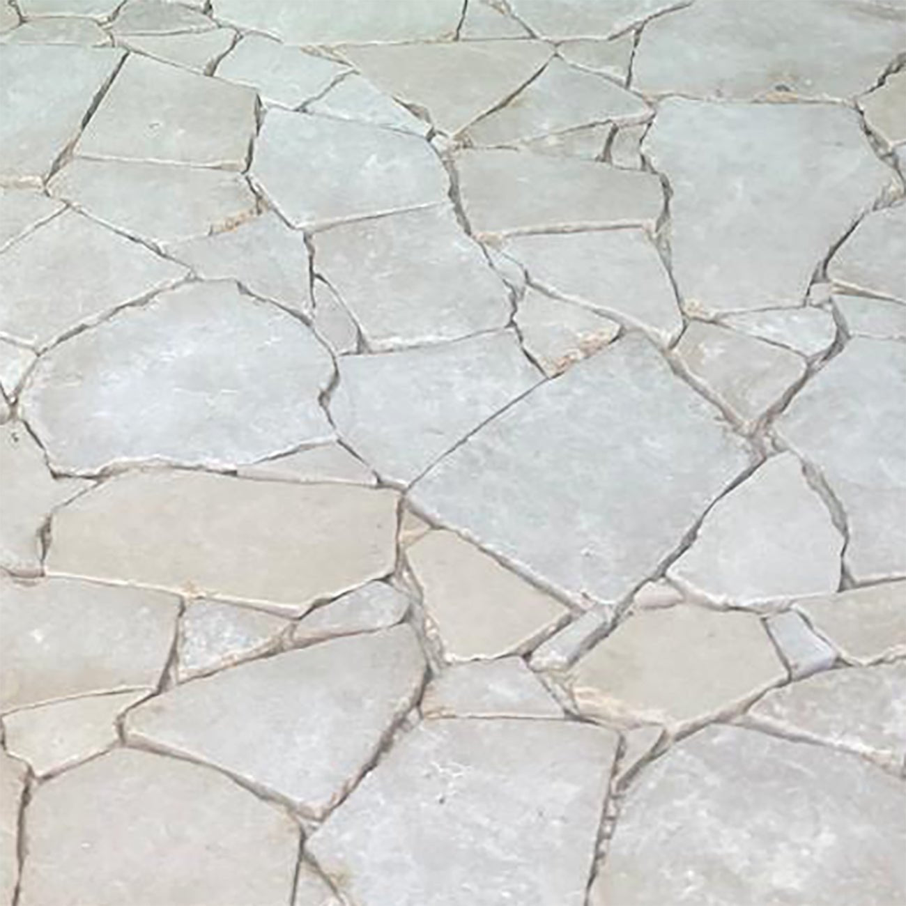 Sample - Cresme Limestone Crazy Pavers - Stone Centre
