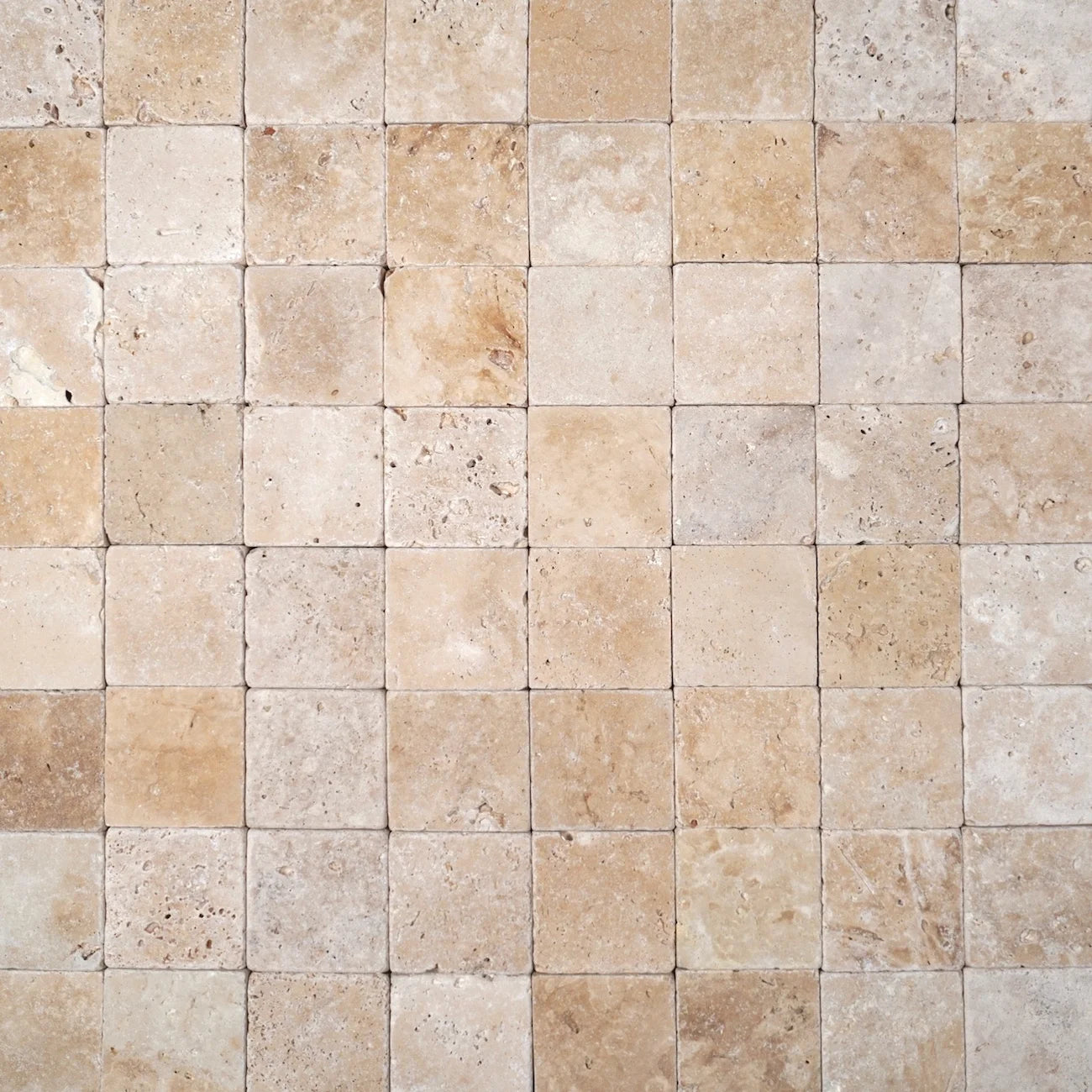 Ivory Travertine Cobblestones