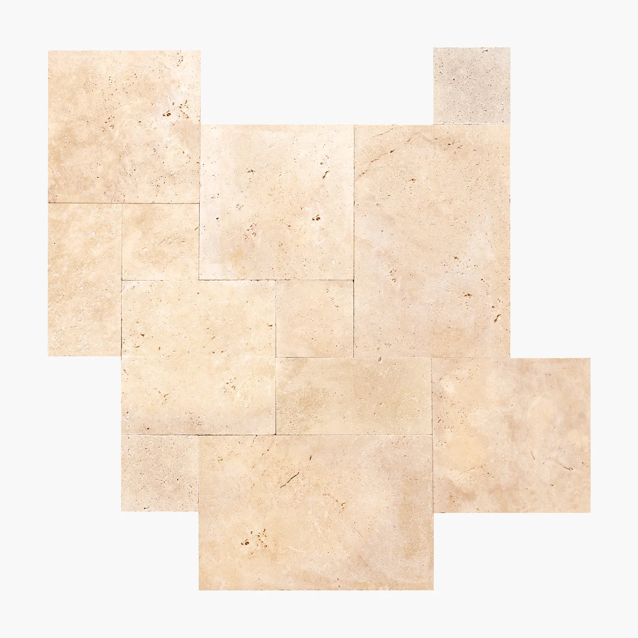 Ivory Premium Travertine Frenche Pattern