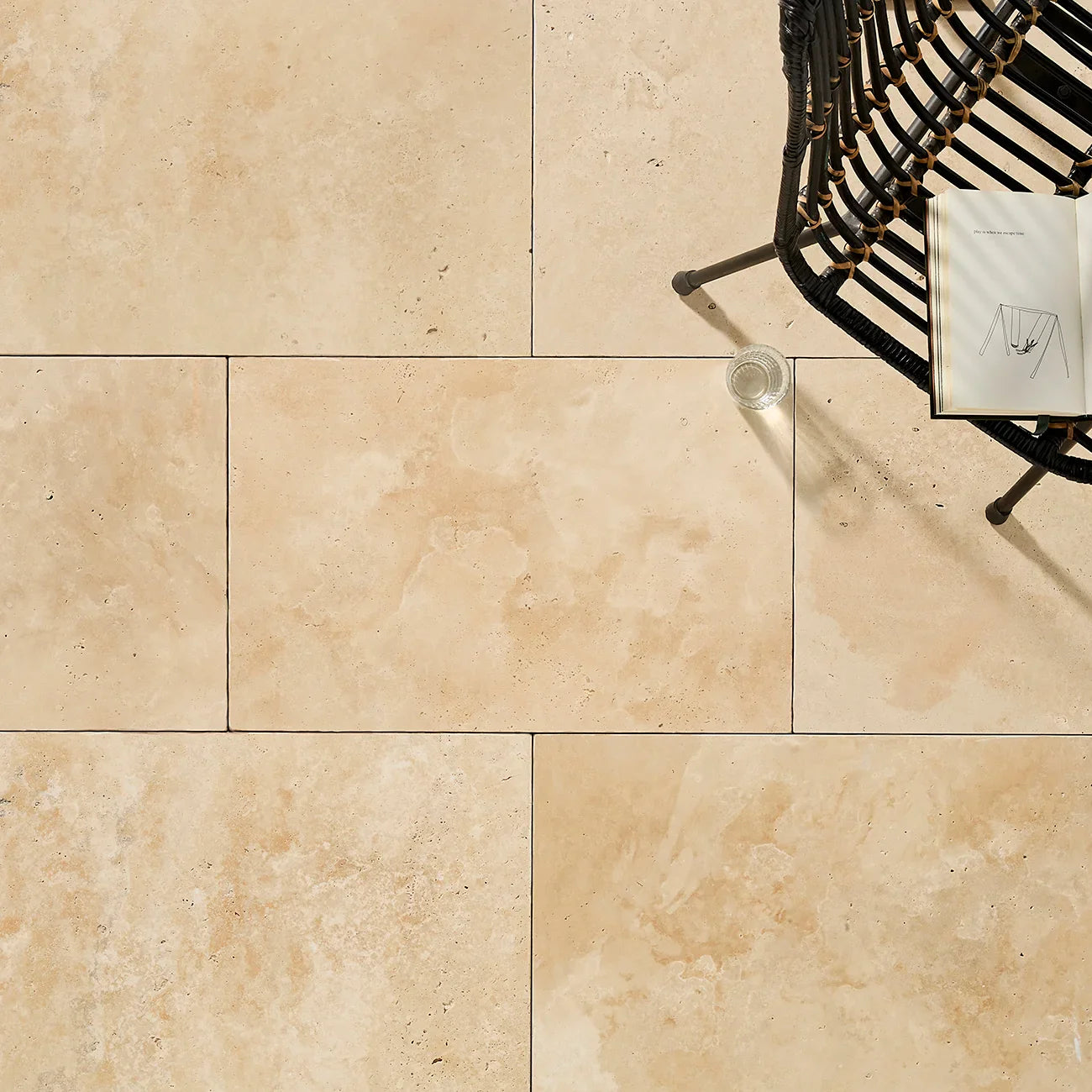 Sample - Ivory Premium Travertine