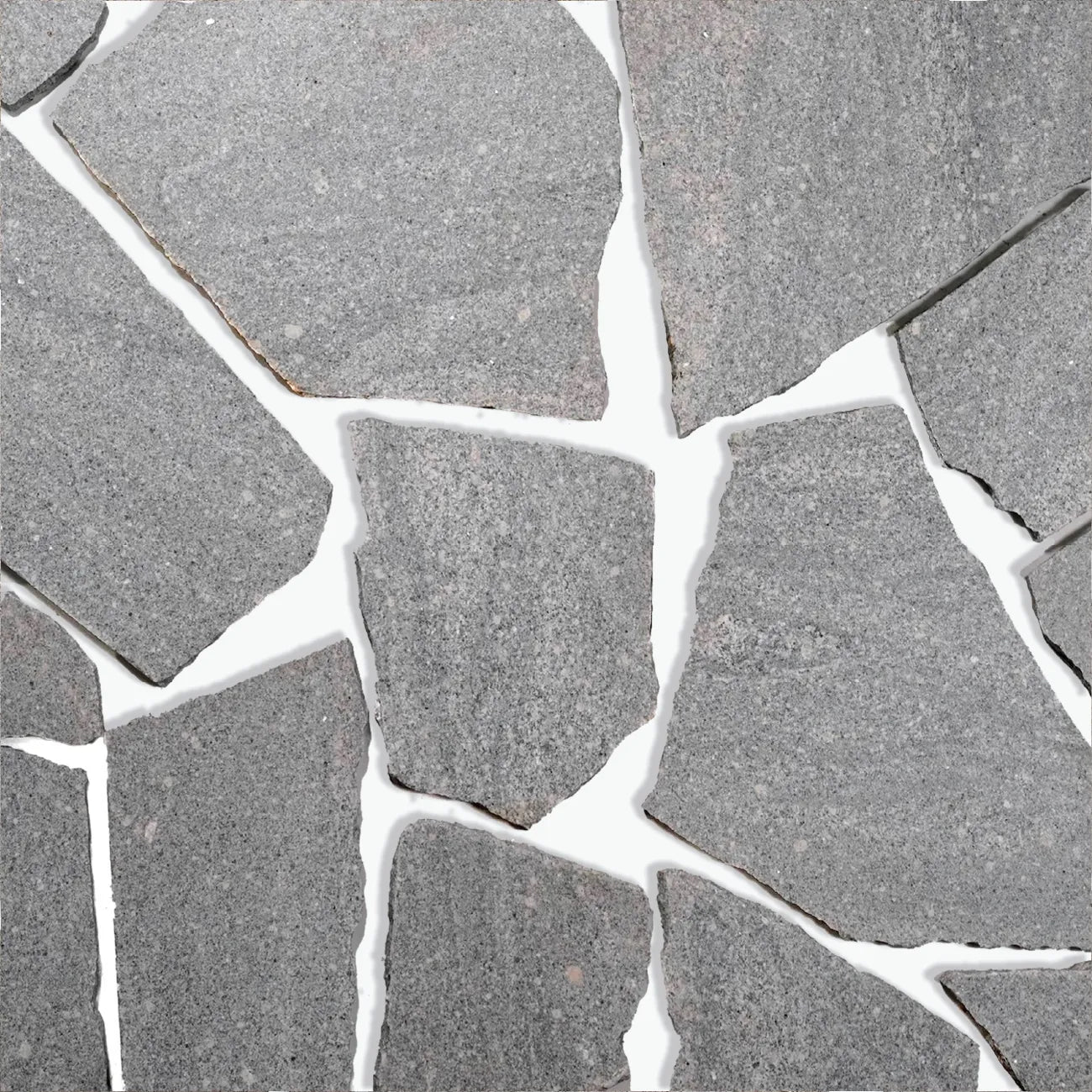 Ocean Grey Granite Crazy Pavers