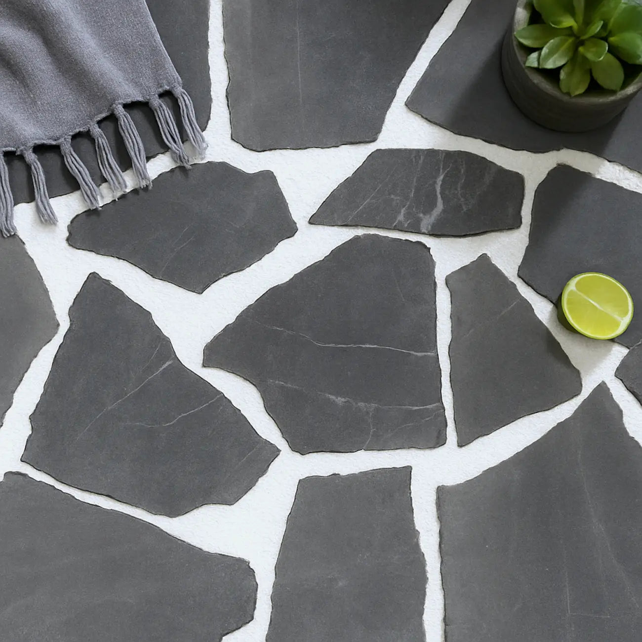 Sample - Paras Marble Crazy Pavers - Stone Centre