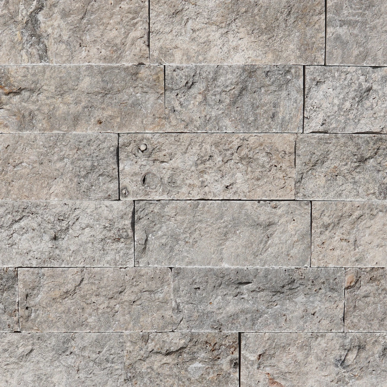 Silver Travertine Walling