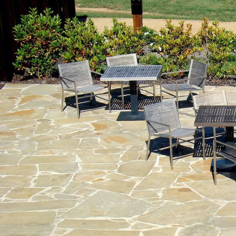 Tuscan Beige Limestone Crazy Pavers