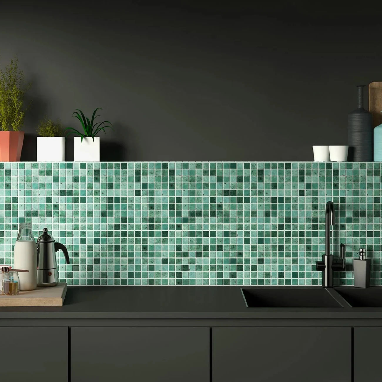 Vidrepur Nature Bali Glass Mosiac Tiles