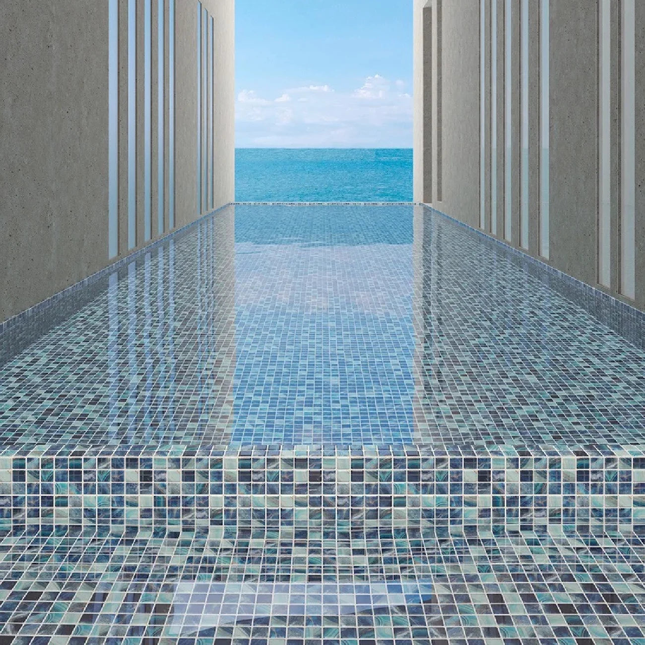 Vidrepur Nature Royal Glass Mosiac Tiles