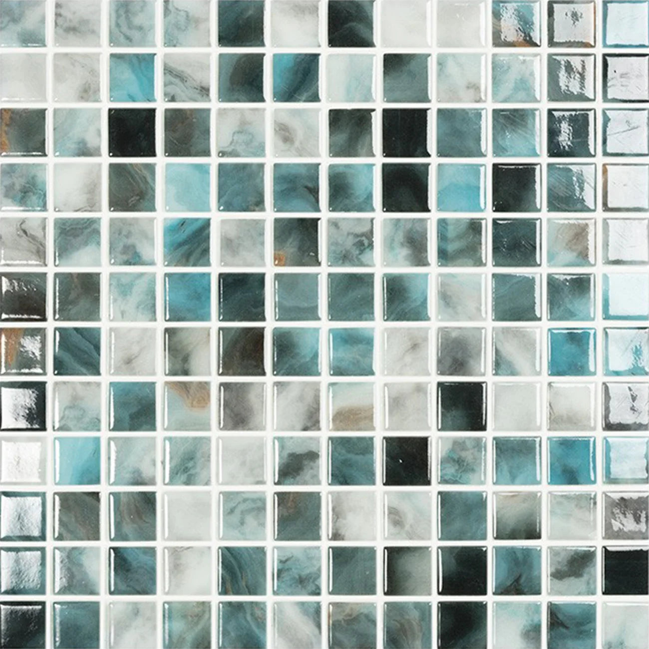 Vidrepur Nature Air Force Glass Mosiac Tiles