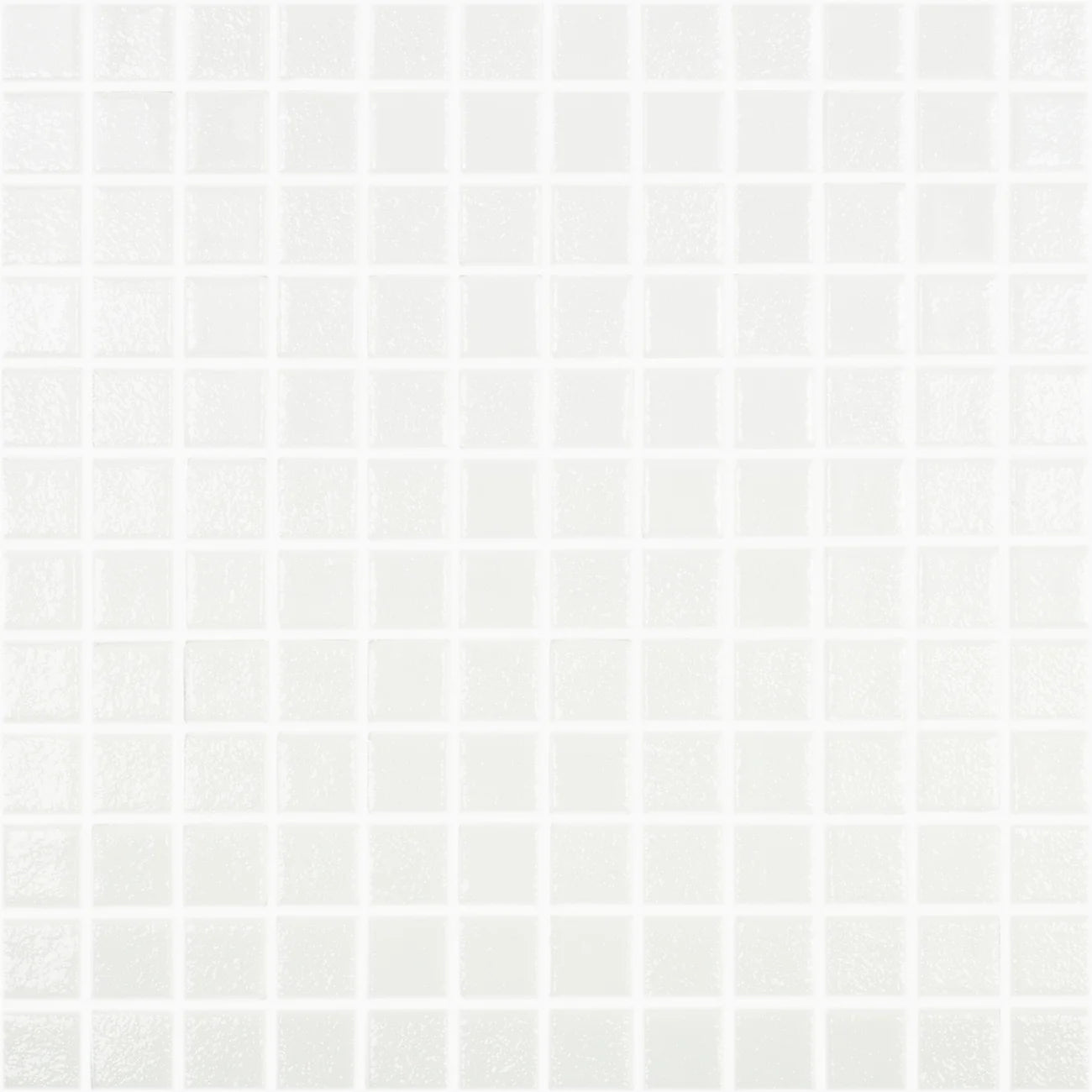 Vidrepur White Glass Mosiac Tiles