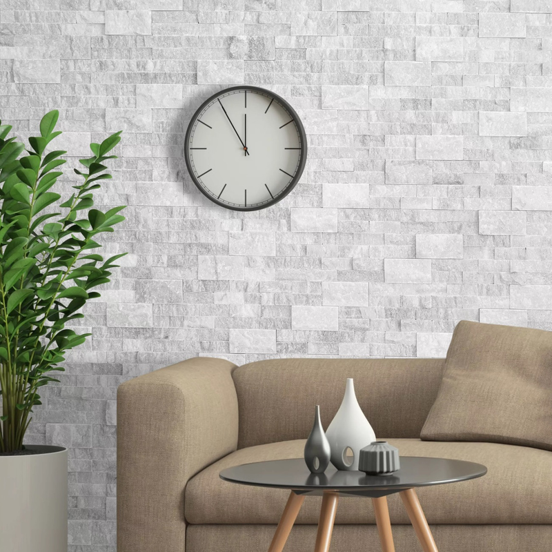 Arctic White Stacked Stone