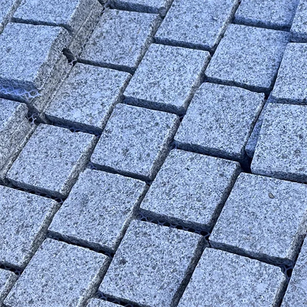 Silver Grey Granite Cobblestone