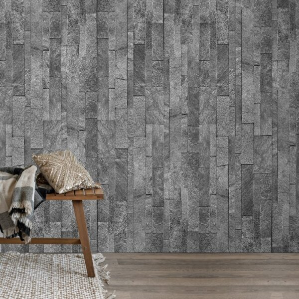 Astro Silver Stacked Stone Walling & Corner