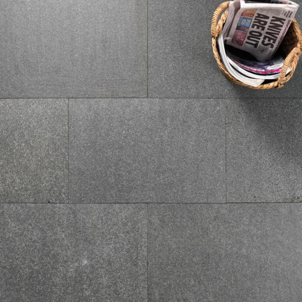 Ash Black Granite Pavers, Tiles & Pool Copings