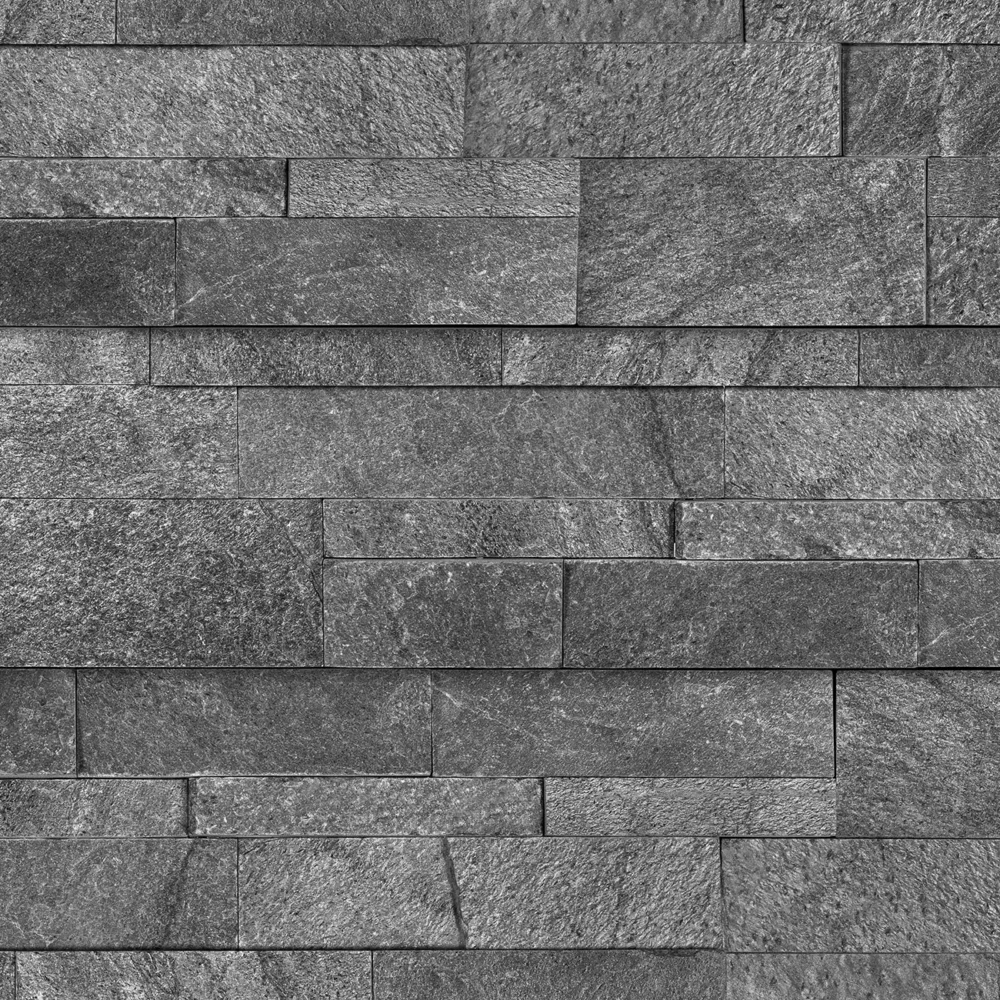 Astro Silver Stacked Stone Walling & Corner