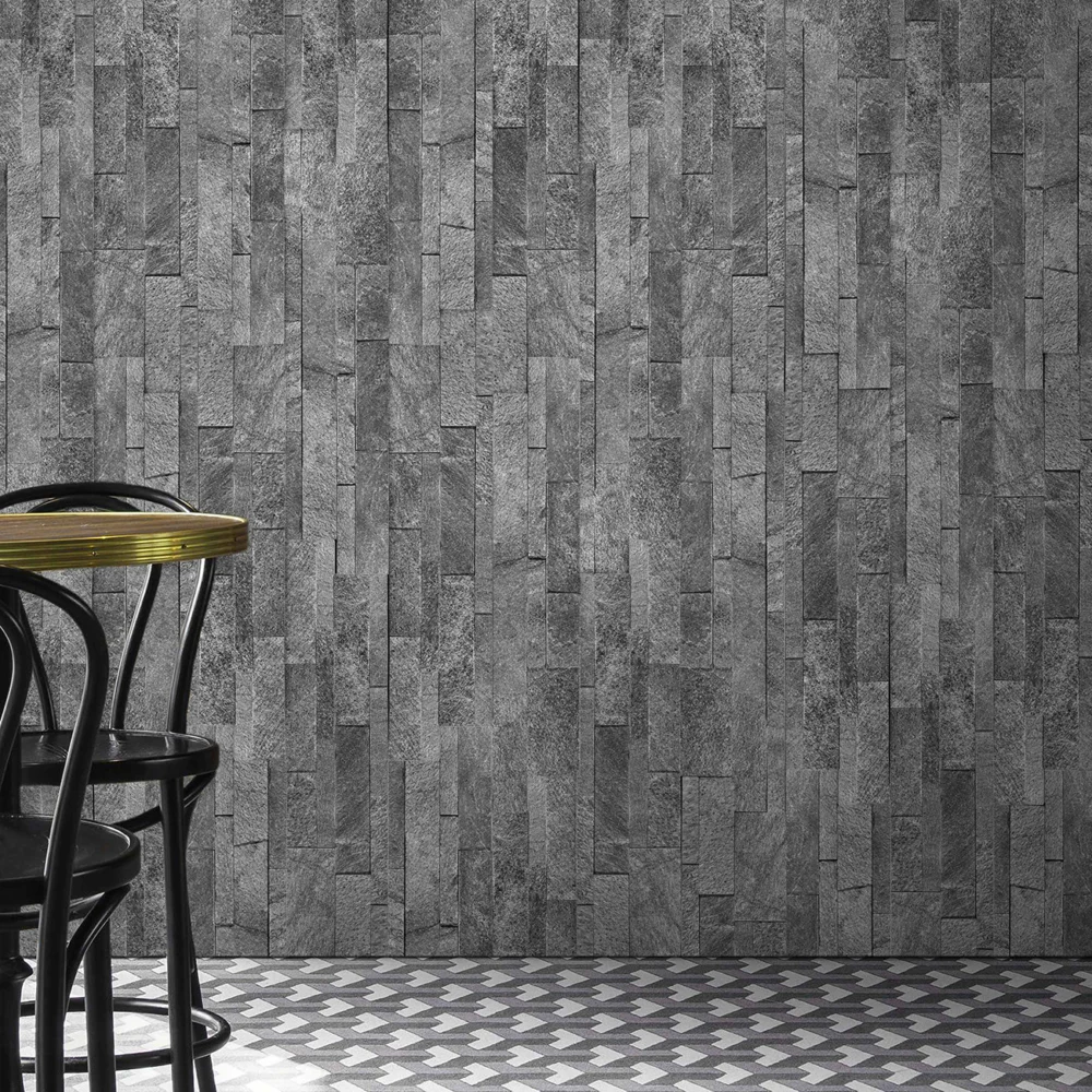 Astro Silver Stacked Stone Walling & Corner