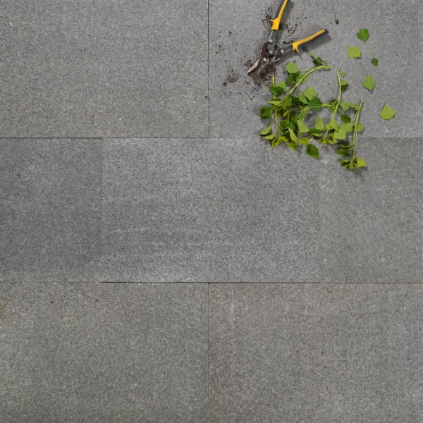 Carbon Black Granite Pavers, Tiles & Pool Copings