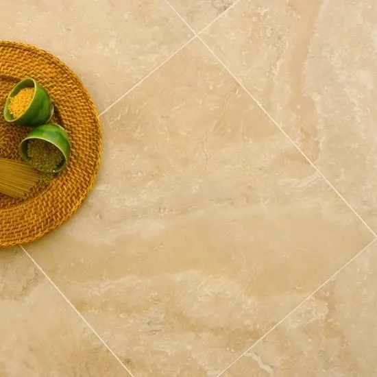 Ivory Premium Travertine Indoor Tiles (Honed & Filled)