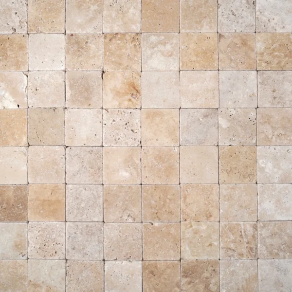 Ivory Premium Travertine Loose Cobblestone