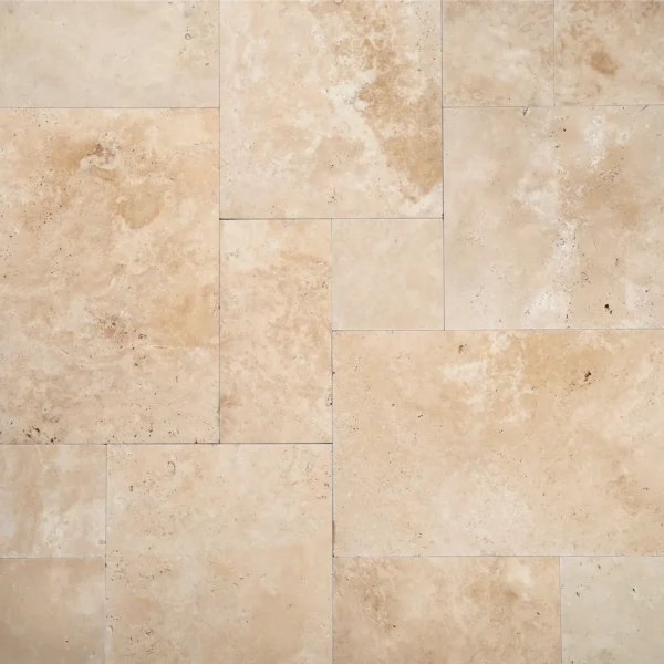 Ivory Premium Travertine French Pattern