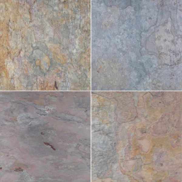 Rajah Multi Slatestone Tiles