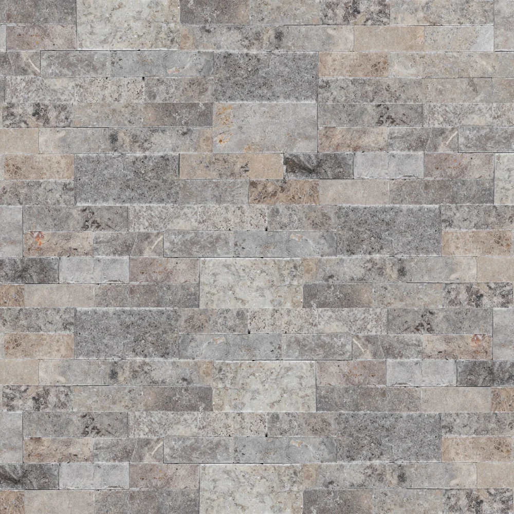 Silver Oak Stacked Stone Walling & Corner