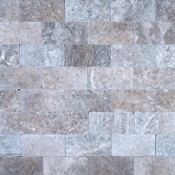 Silver Travertine Loose Cobblestone