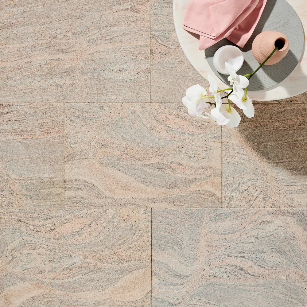 Juparana Granite Pavers, Tiles & Pool Copings
