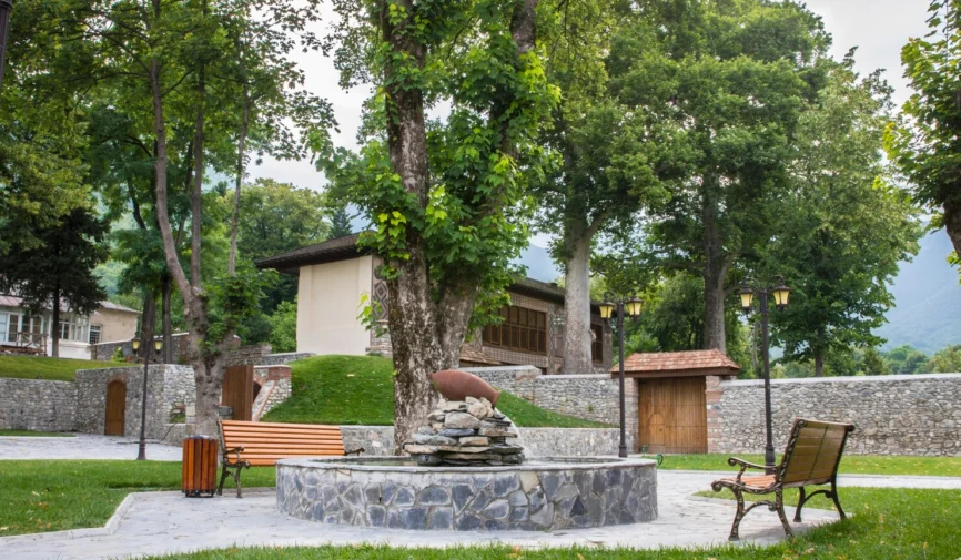 town-park-with-benches-fireplace-